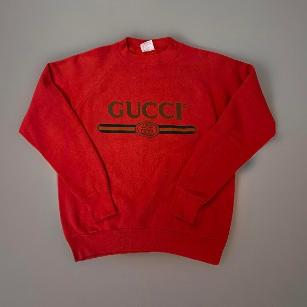 Unbranded Men's Red Sweatshirt